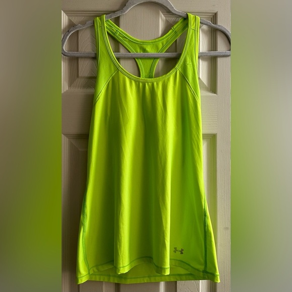Under Armour Neon Green Tank Top - Picture 1 of 4
